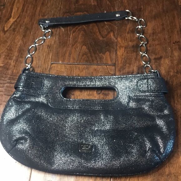 Rafe shimmery black jeweled handbag - Picture 5 of 8